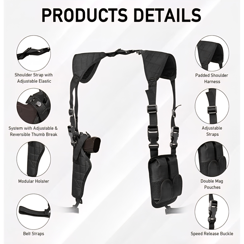 Black Tactical Holster Set - Picture 8 of 8
